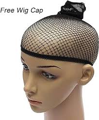 Amazon.com: Probeauty Black Wig for Women, Anime Costume Wig with Hairbins  + Wig Cap : Everything Else