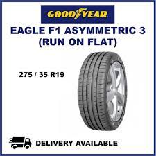 Sport rim & tyre no 1 jalan hillpark 11/3. Used 95 New Goodyear Eagle F1 Asymmetric 3 Rof 275 35r19 Tyre Tire Tayar Auto Accessories On Carousell
