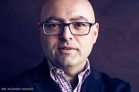 Pointillism ink drawing