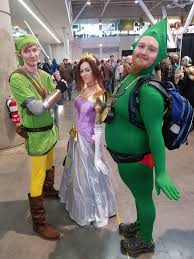 Female the legend of zelda breath of the wild link women gerudo outfit cosplay costume. Link Zelda And Tingle Cosplay At Pax East 2017 Imgur