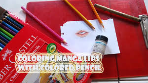 Review pensil warna staedtler luna dan faber castell 12 colour belajar menggambar dan mewarnai. Contoh Gambar Tutorial Mewarnai Anime Dengan Pensil Warna Kataucap