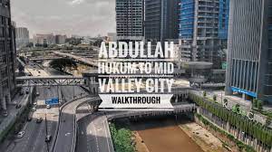 How to walk from the gardens mall to abdullah hukum lrt station. Psa Kl Eco City Gardens Mid Valley Bridge