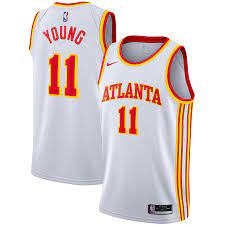 Atl m nk swgmn jsy ce 20 black/young trae € 114.00114.00. Atlanta Hawks Nike Association Swingman Trikot Trae Young Jugend