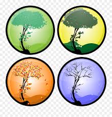How to draw four season scenery drawing with oil pastels for beginners. Season Drawing Four Four Seasons Of The Earth Clipart 5264365 Pinclipart