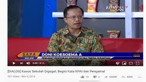 Tora sudiro dan mieke amalia akhirnya ditangkap polisi · profil dan biografi. Tanggapi Kasus Tuntutan Tak Naik Kelas Gonzaga Doni Koesoema Orang Tua Sekolah Harus Kolaborasi Tribunnewswiki Com Mobile