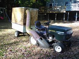 Leaf Catcher 2000 Lawn Mower Riding Lawn Mower Attachments Lawn Vacuum