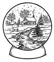 Snow Globe Coloring Page Coloring Pages Christmas Coloring Pages Christmas Images To Color