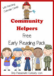 Community helpers teacher coloring page. Community Helpers Free Pocket Calendar Cards And Reading Pack Printable