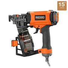 Ridgid 1 3 4 In Roofing Coil Nailer R175rne At The Home Depot Roofing Nailer Coil Nailer Power Tools Design
