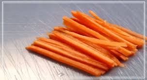 Common items to be julienned are carrots for carrots julienne, celery for céléris remoulade, or potatoes for julienne fries. How To Cut A Carrot Julienne Carrots Fine Dining Lovers