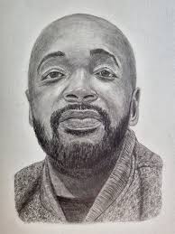 Pretentious Cleveland Portrait Artists drawing live