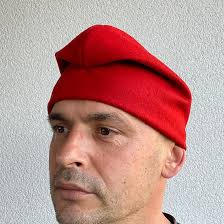 Handmade Red Woolen Conical Cap, Inspired by Ancient Eastern European and  Anatolian Cultures, Liberty Phrygian