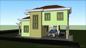 Perkongsian pelbagai contoh pelan rumah kecil 3 bilik to download perkongsian pelbagai contoh pelan rumah kecil 3 bilik just right click and save image as. Pelan Rumah D2 12 Pelan Rumah Banglo 2 Tingkat 4 Bilik 3 Bilik Air Youtube