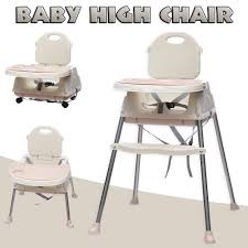 Buy Baby High Chair Convertible Play Table Seat Booster Toddler Feeding Tray Wheel At Affordable Prices Free Shipping Real Reviews With Photos Joom