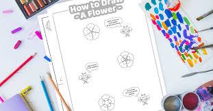 Today, the art of one line drawing is celebrating its right at its merit. How To Draw A Flower Step By Step Tutorial Kids Activities Blog