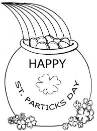 Patrick's day or diy party decor. Celebrating St Patricks Day With A Pot Of Gold Coloring Page Download Print Online Coloring Pages For Free Color Nimbus