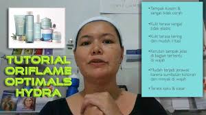 Serum ini berbentuk gel dengan wangi yang lembut. Review Tutorial Produk Optimals Hydra Skin Care Set Oriflame Youtube