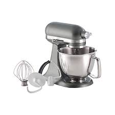 With the same timeless look, the kitchenaid® artisan® mini stand mixer is lighter, smaller and just as powerful as the kitchenaid® classic stand mixer. Kitchenaid Artisan Mini 3 5 Quart Tilt Head Contour Silver Stand Mixer Reviews Crate And Barrel