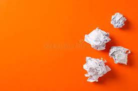 Flat Lay Composition With Crumpled Paper Balls On Color Background Space For Te Sponsored Crumpled Paper Composition Crumpled Paper Paper Balls Color
