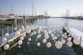 Mirrored Seafront Pavilion Among Seven Installations At Festival Des Architectures Vives Installation Art Public Art Landscape Art