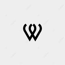 Jadi memang kalau pada fotografi, monokrom mengacu pada black and white. Huruf W Ww Mmm Monogram Logo Desain Ikon Minimal Templat Untuk Unduh Gratis Di Pngtree