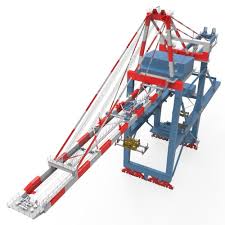 Harbour Crane 3d Model 3d Model Harbour Model