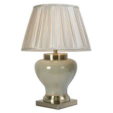 See more ideas about white lamp shade, lamp, shades. Large Round Grey Beige Bronze Traditional Porcelain Ceramic Table Lamp M11764