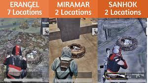 Every Secret Locations Of Falcon Eggs In All Maps Pubg Mobile Youtube Secret Location Locations Falcon