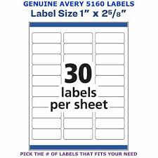 5 out of 5 stars. 10 Boxes 30k Avery 5160 Template Address Labels Pres A Ply Brand Made By Avery 119 90 Picclick