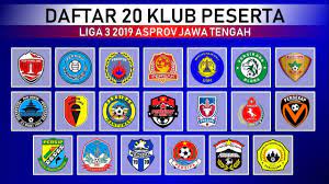 Provincial qualification—held in every provinces in indonesia, and national round, competed by provincial qualifiers (number varies between provinces). Olahraga Kita Daftar 20 Klub Peserta Liga 3 Indonesia 2019 Asprov Jawa Tengah Hari Ini Di Bulan Juni 2019 Jazz Indonesia
