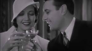 The Keyhole (1933) scene , George Brent, Kay Francis.