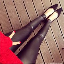 Weitere ideen zu leder leggings, leder leggins, lederbekleidung. Frauen Fruhling Sommer Koreanischen Mode Leder Matt Leder Leggings Elastische Damen Tragen Leggings Hosen Schwarz Legging Girl Pants Machineleggings Fall Aliexpress
