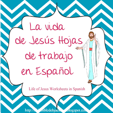 How do you spell jesus in hebrew? Life Of Jesus Worksheets In Spanish Bible Fun For Kids