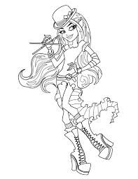 Monster high coloring pages to print for free pictures. Free Monster High Coloring Pages To Print For Kids