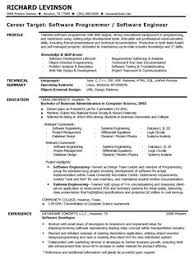 Use this example as a guide to write your own interview winning cv. Sample Cv Of Software Engineer Sablon