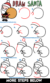 Now, you've asked for it, so we delivered. How To Draw A Cute Cartoon Santa Claus Easy Steps Tutorial For Kids How To Draw Step By Step Drawing Tutorials