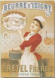 Beurre D Isigny Bretel Freres Valognes France Affiches Anciennes Publicite Alimentaire Affiches Publicitaires