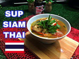 Bihunsuputara #meehoonsuputara #bihunsup resepi lengkap bihun sup utara bersama sambal merah meehon sup utara. Sup Siam Mudah Sebijik Rasa Kedai Siam Thailand Soup Youtube
