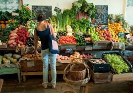 Savour The Seasonal Ingredient In Spring Vegetable Shop Farmers Market Display Fruit Shop