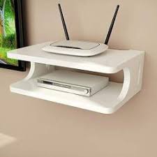 A wall socket or a surge protector will do. Deals On Lbymyb Wall Mount Bracket Tv Box Set Top Box Modem Cable Box For Wifi Router Dvd Player Streaming Device Wall Shelf Color White Compare Prices Shop Online Pricecheck