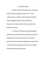 Jawatan kosong arkitek gred j41. Folio Kerjaya Pdf