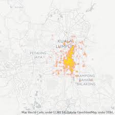 Kawasan wilayah persekutuan ini yang meliputi tanah seluas 244 km2 (94 bt persegi), diduduki 1.63 ju. Poskod 57100 Kuala Lumpur Peta Cybo