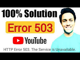 Sometimes just trying the page again will work. Download Error 503 Youtube 503 Error Youtube Youtube Error 503 Http Error 503 How To Fixed In Hindi Youtube Youtube Thumbnail Create Youtube