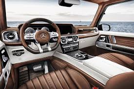 Mercedes Amg G63 Yachting Limited Edition Offers Insane Decadence Carbuzz Mercedes G Wagon Interior Mercedes Amg Mercedes G Wagon