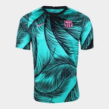 ↑ uefa.com (9 de julho de 2020). Camisa Barcelona Pre Jogo 20 21 Nike Champions League Masculina Verde Preto Netshoes