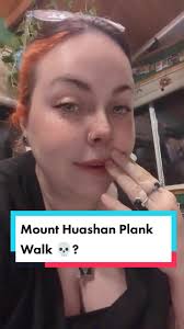 #stitch with @On The Map accepting sponsors for my trip to Mount Huashan  Plank walk. supposedly the most dangerous hike in the world. #mounthuashan  #huashantrail #bucketlist #sponsormeplease #hiking ...