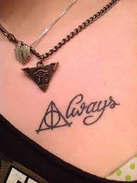 Always Deathly Hallows Tattoo Harry Potter Pinterest Trendy Tattoos Tattoos Harry Potter Tattoos