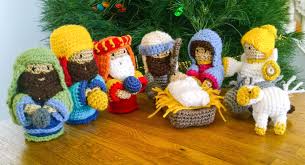 Today (november 1st) is knitting pattern central's 8th birthday. Amigurumi Nativity How To Make A Nativity Scene Yarncraft On Cut Out Keep