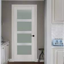 Rabbitgoo frosted window film no glue, frosting privacy glass films for windows & doors, self static decorative window cling for home office uv aibily privacy adhesive window film,frosted glass sticker for bathroom/kitchen/home,etched glass vinyl film for heat control/glare blocking. Frosted Glass Interior Closet Doors Doors Windows The Home Depot