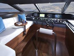 At The Helm Of The Princess 30m Superyacht Interior Helm Superyacht Craftedinplymouth Yacht Yacht Interior Design Luxury Yachts Princess Yachts